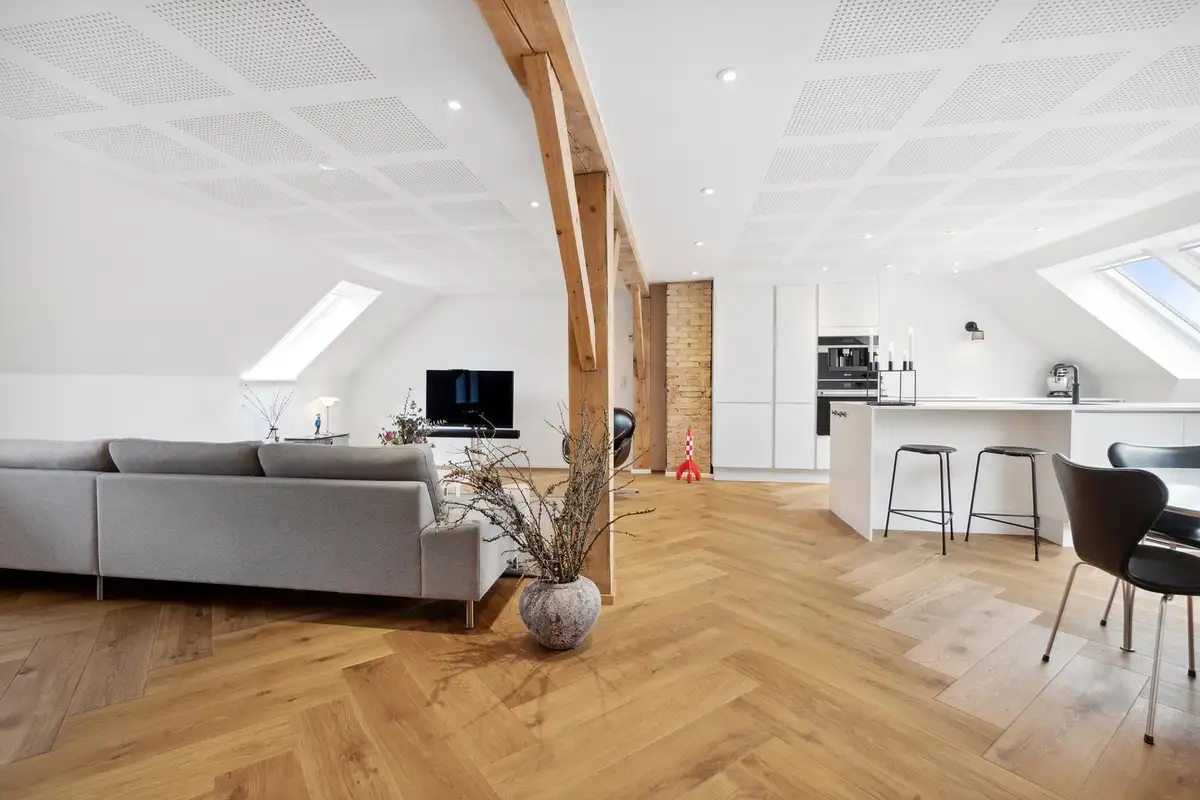 Total renovering af lejlighed, stue og køkken i ét rum (11 af 16)